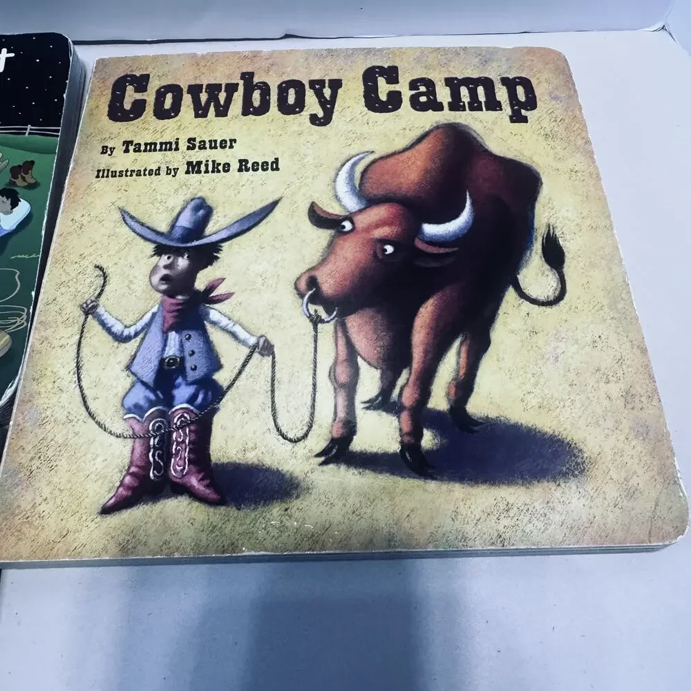 Good Night San Francisco Cowboys‎ Board book Lot Texas Baby Cowboy Camp